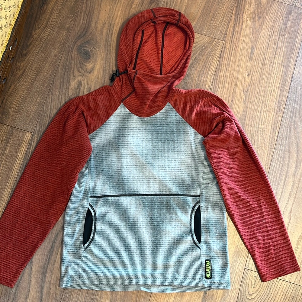 Melanzana Micro Grid Hoodie